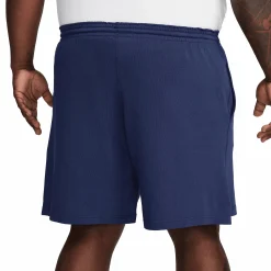 Outlet NIKE club men's knit shorts Navy/White