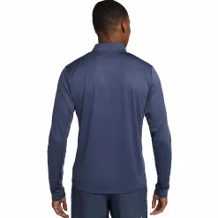 Best NIKE pacer men's dri-fit 1/2-zip ru Blue/silver
