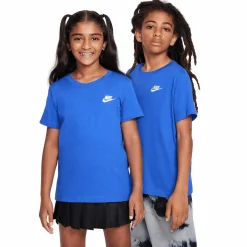 Best NIKE sportswear big kids' t-shirt Game Royal
