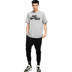 Sale NIKE sportswear jdi men's t-shirt Grey Heather/Black