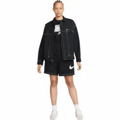 Hot NIKE sportswear swoosh women's ball Black/Black