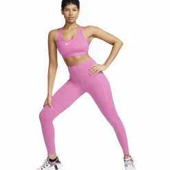 New NIKE swoosh medium support women's Playful Pink