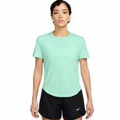 Sale NIKE tempo df ss top w Mint/reflective