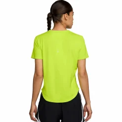Clearance NIKE tempo women's dri-fit short-sl Cyber/silver