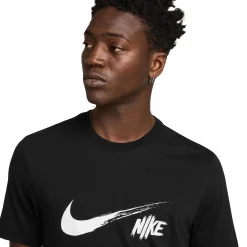 New NIKE nk df tee hbr gfx pack m Black