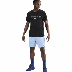 NIKE nk df tee print pack m Black