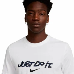 New NIKE nk df tee print pack m White