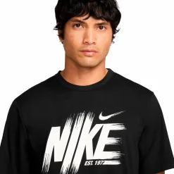 Outlet NIKE nk df uv hyverse ss gfx m Black/white