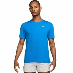 NIKE nk df uv miler ss m Blue Hero/silver