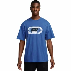 NIKE nk tee m90 gym heritage m Comet Blue