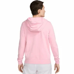 Best NIKE nsw club fz hoodie w Soft Pink/White