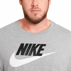 Best NIKE nsw tee icon m Dk Grey Heather