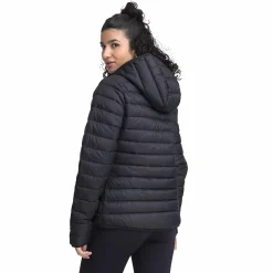 Outlet OCEAN WORKS padded hood jacket w Black
