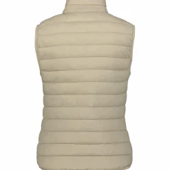 OCEAN WORKS padded vest w Khaki Beige