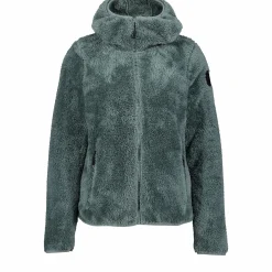 New CROSS SPORTSWEAR pile hood w Soft Green