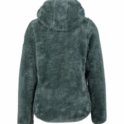New CROSS SPORTSWEAR pile hood w Soft Green