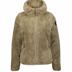 Outlet CROSS SPORTSWEAR pile hood w Khaki Beige