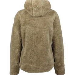 Outlet CROSS SPORTSWEAR pile hood w Khaki Beige