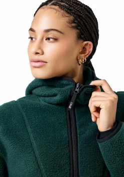 Discount CASALL pile jacket Dark Pine