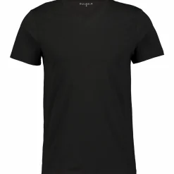 Hot GUL&BLÅ prime v-neck tee m Black