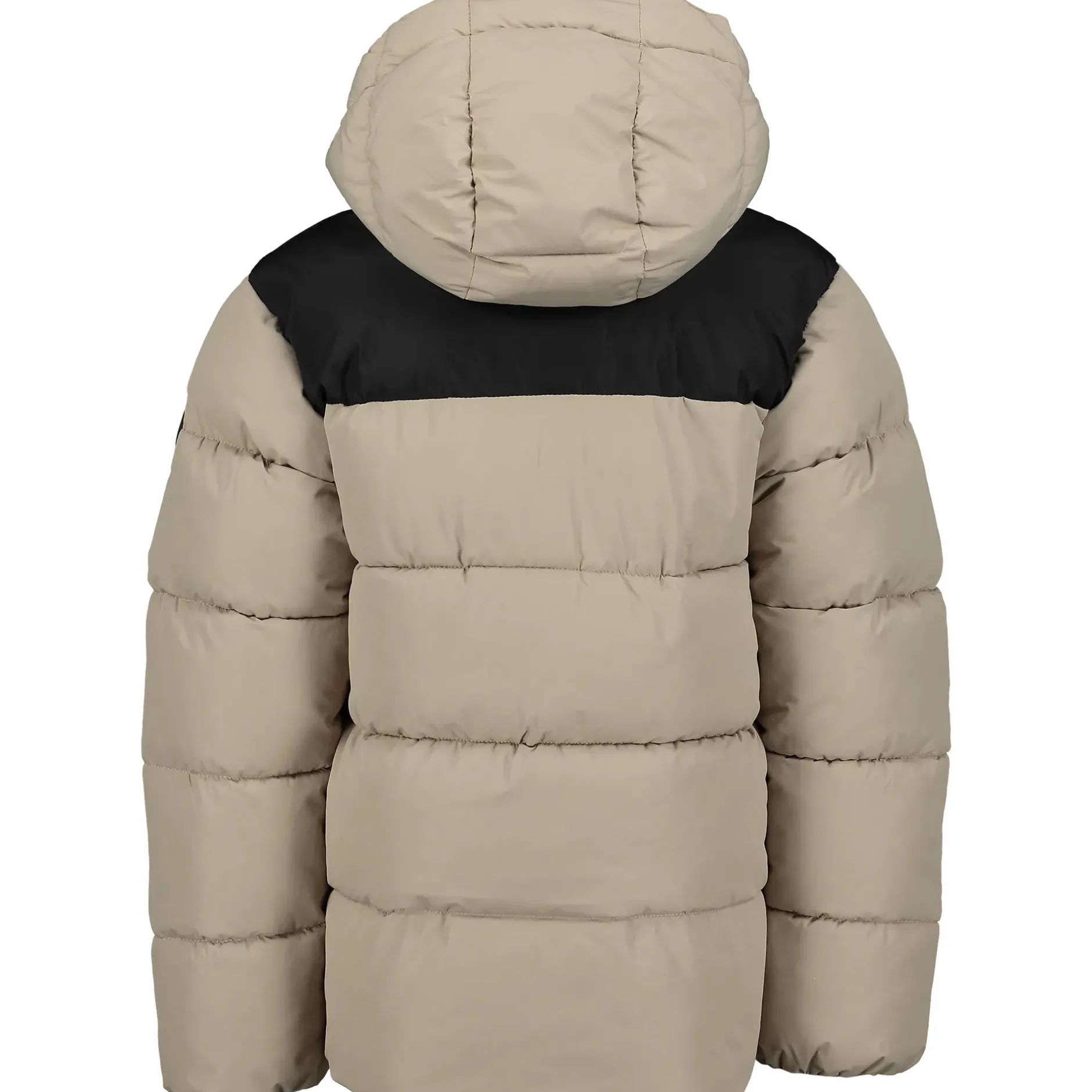 Sale CROSS SPORTSWEAR puffer hood jkt jr Beige/Black