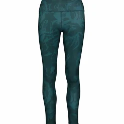 New ICONIC pulse tights w Deep Teal Aop
