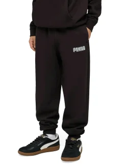 Outlet PUMA sweatpants fl b BLACK