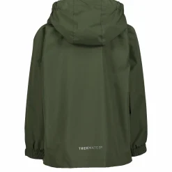 Online TREKMATES rain 10 000 jacket, regnjakke, junior Thyme Green