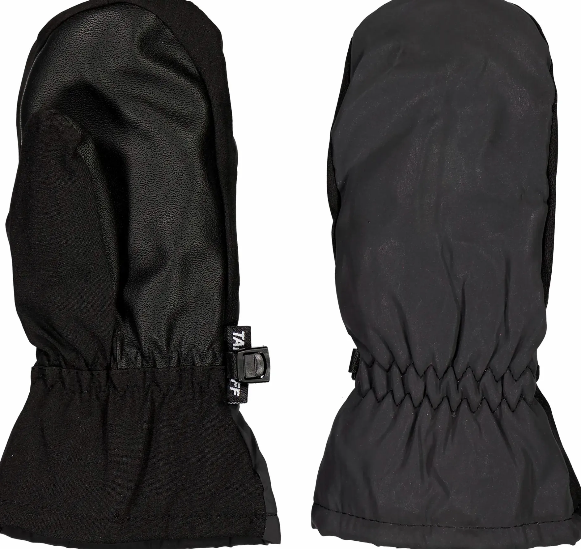Online TAKEOFF reflect mitt, reflekterende votter, junior Reflective Black