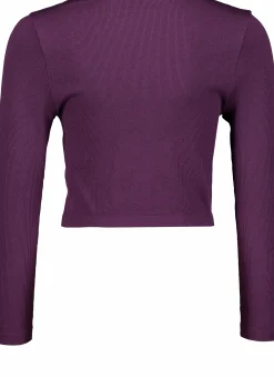Hot ICONIC rib ls top g jr Hortensia