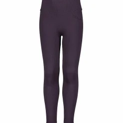 Sale TRIDRI ribbed seamless tights jr Plum