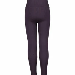 Sale TRIDRI ribbed seamless tights jr Plum