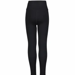 Best TRIDRI ribbed seamless tights jr Black