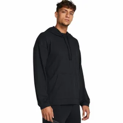 Best UNDER ARMOUR rival waffle hood m Black