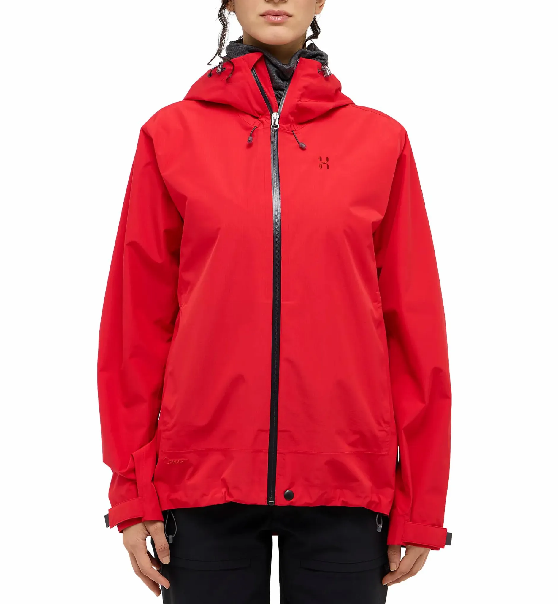 Clearance HAGLÖFS rosson proof jacket women BRIGHT RED