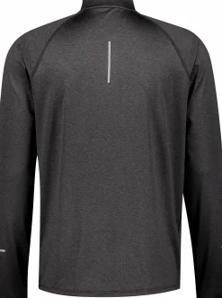 Sale RONHILL run half zip, langermet treningstrøye, herre Black Melange
