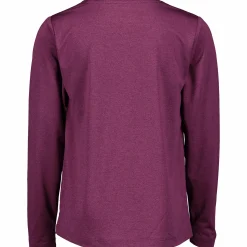 New RONHILL run long sleeved tee jr Dark Purple Melang