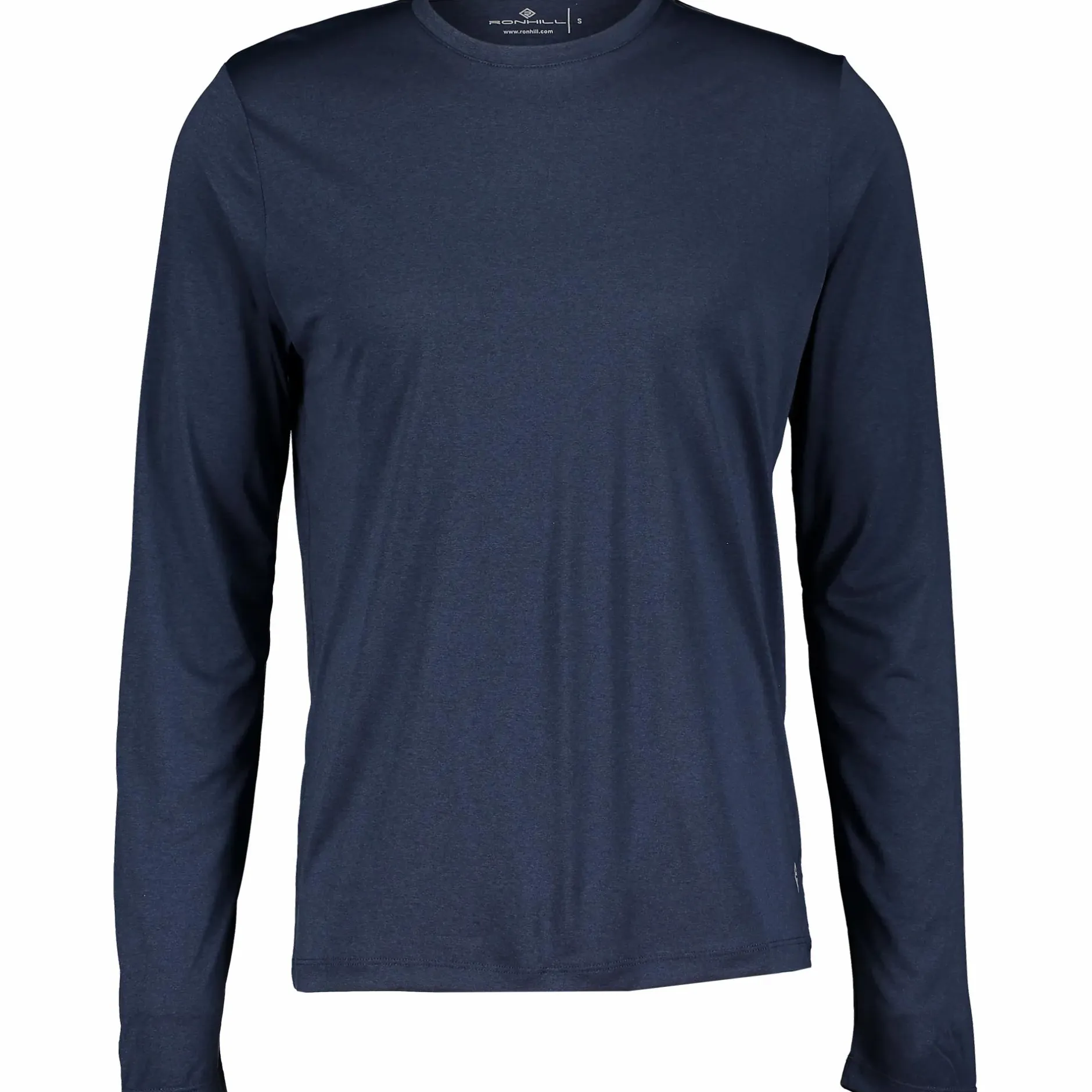 Online RONHILL run long sleeved tee m Navy Melange