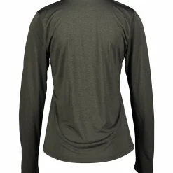Discount RONHILL run long sleeved tee w Chimera Green Mel