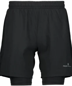 New RONHILL run shorts m Black