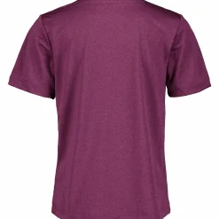 Outlet RONHILL run tee jr Dark Purple Melang