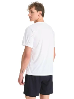 RONHILL run tee m White