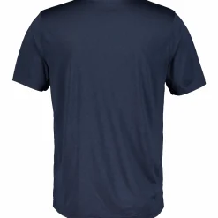 New RONHILL run tee m Navy Melange