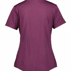 Hot RONHILL run tee w Plum Melange