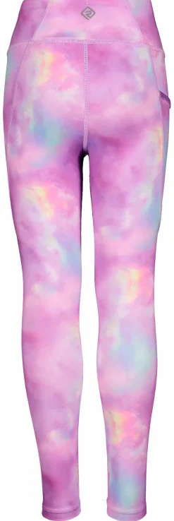 Outlet RONHILL run tights jr Purple Print