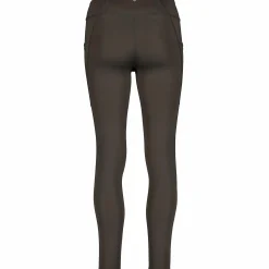 Online RONHILL run tights w Chimera Green