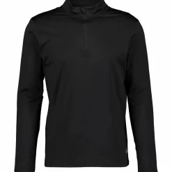 RONHILL run warm half zip m Black