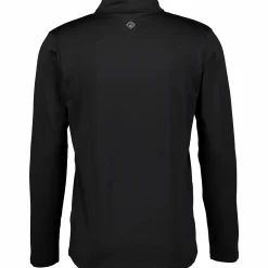 RONHILL run warm half zip m Black