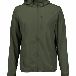 RONHILL run wind jacket m Thyme Green