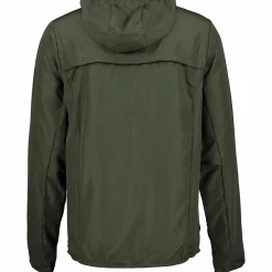 RONHILL run wind jacket m Thyme Green